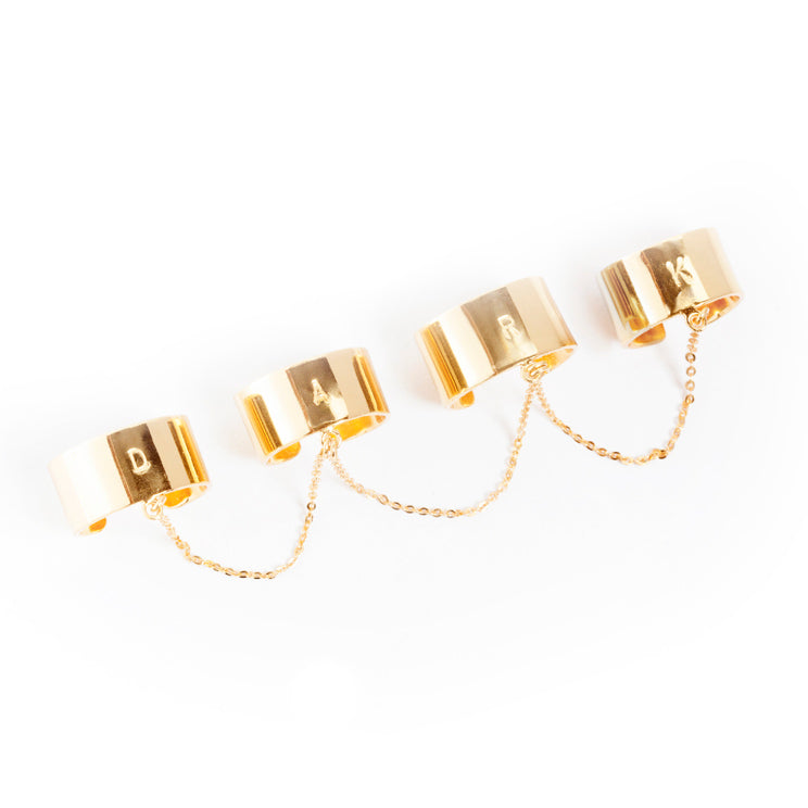 4 Letter word - Ring set