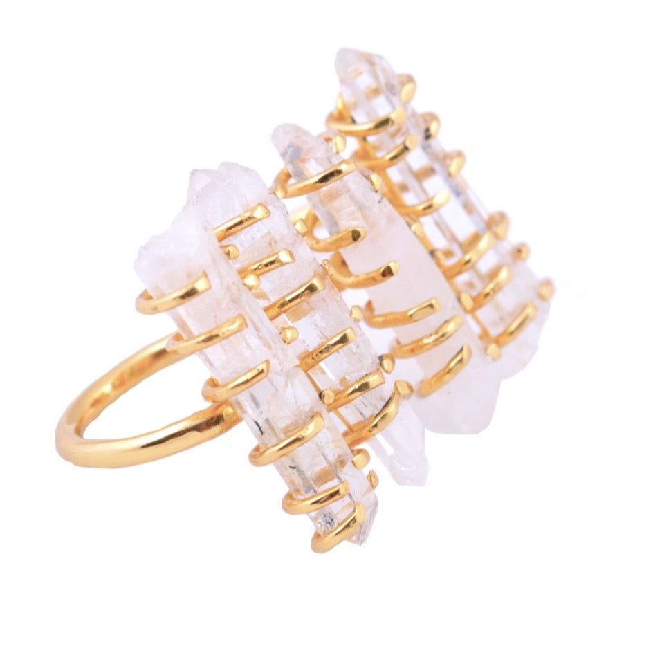 Alphabet Ring / Quartz