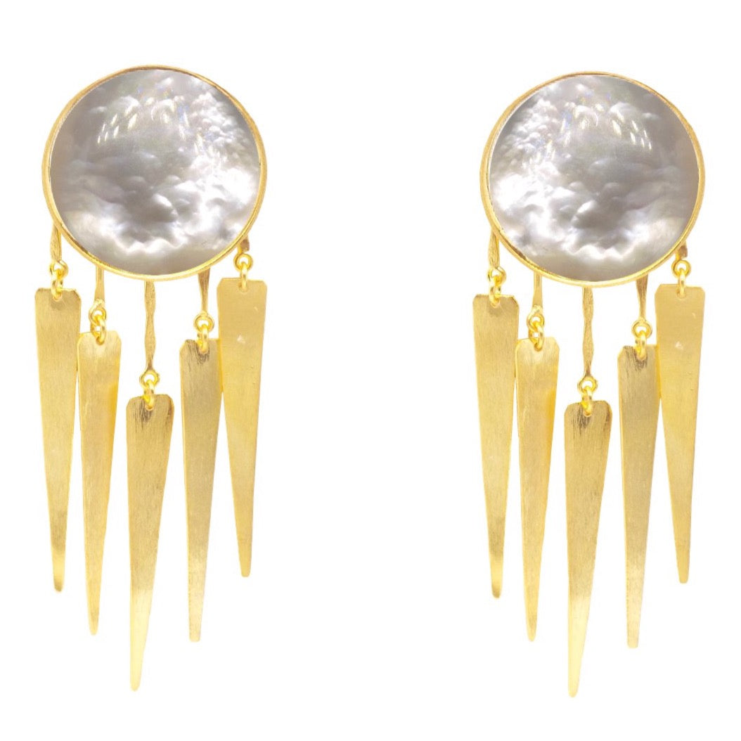 Lion Jellyfish Earrings