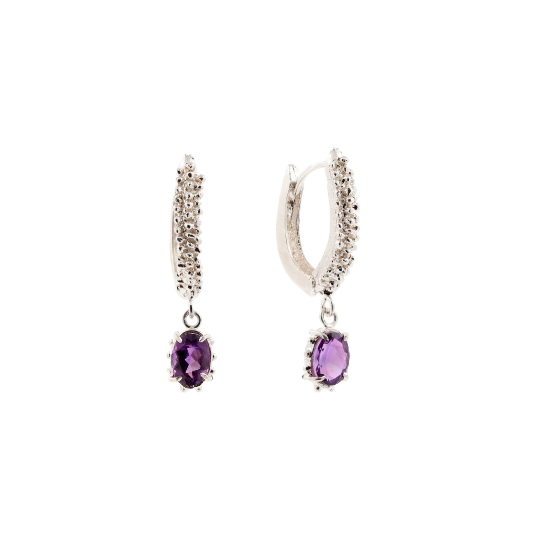 Aretes Behbel Amatista