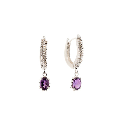 Aretes Behbel Amatista
