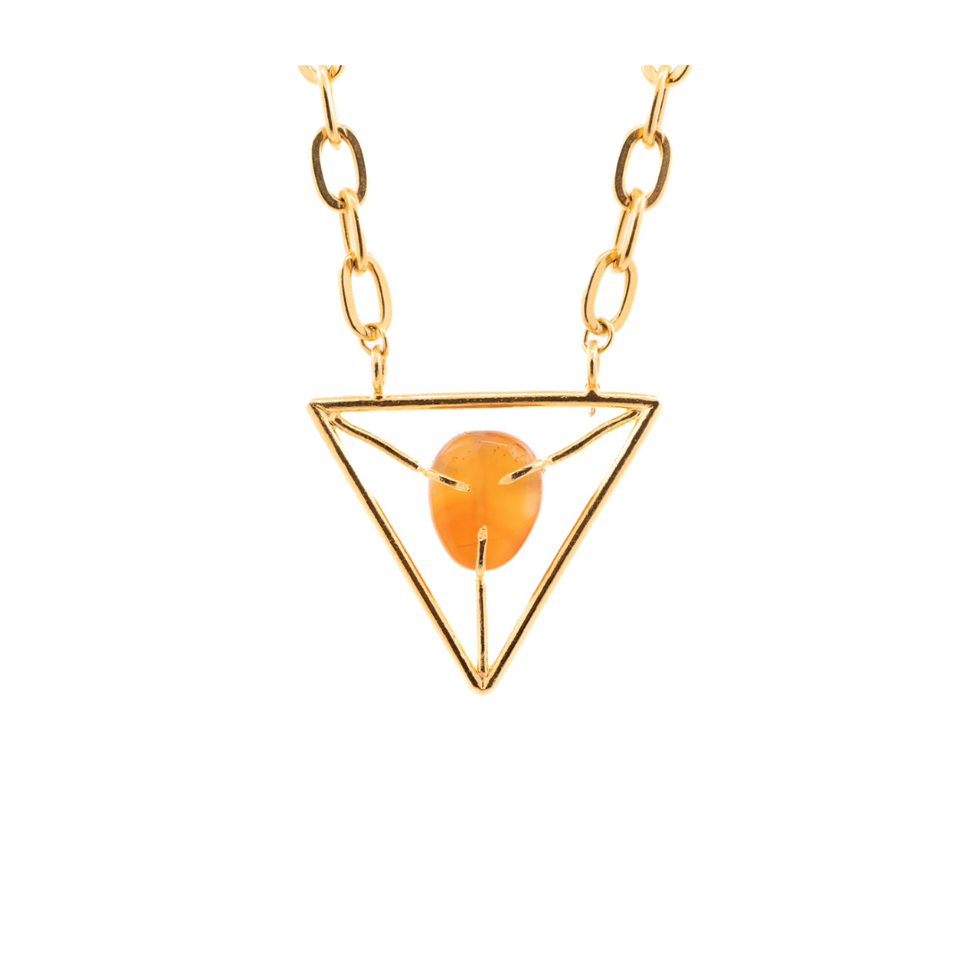 Collar Talat Cornalina