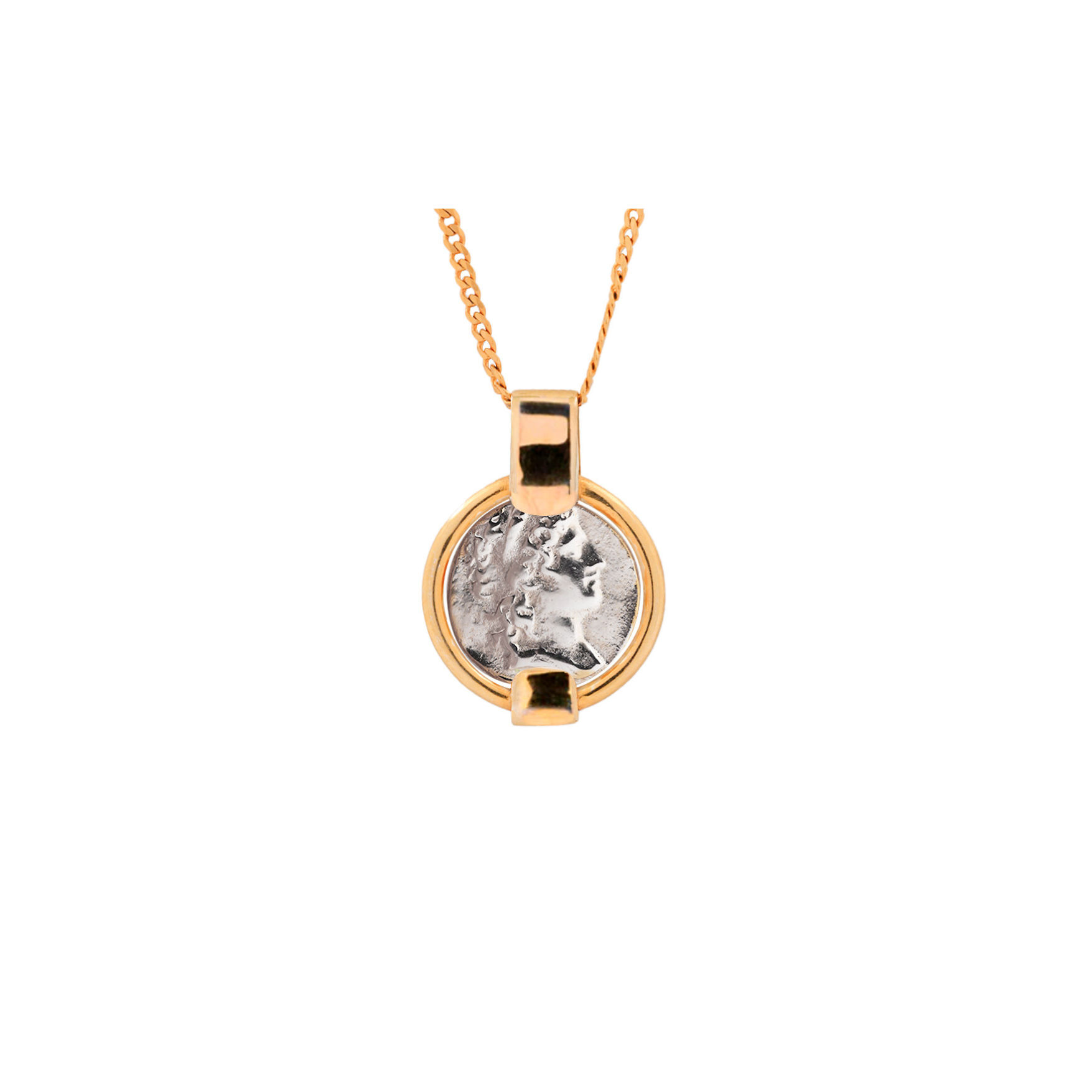 Collar moneda griega Alejandro
