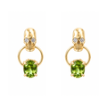 Aretes Dalam - Peridot