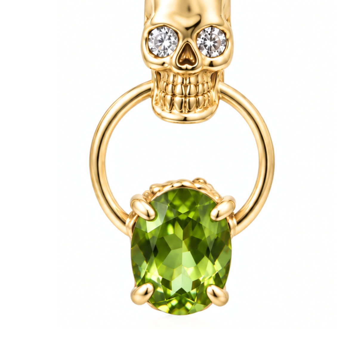 Aretes Dalam - Peridot