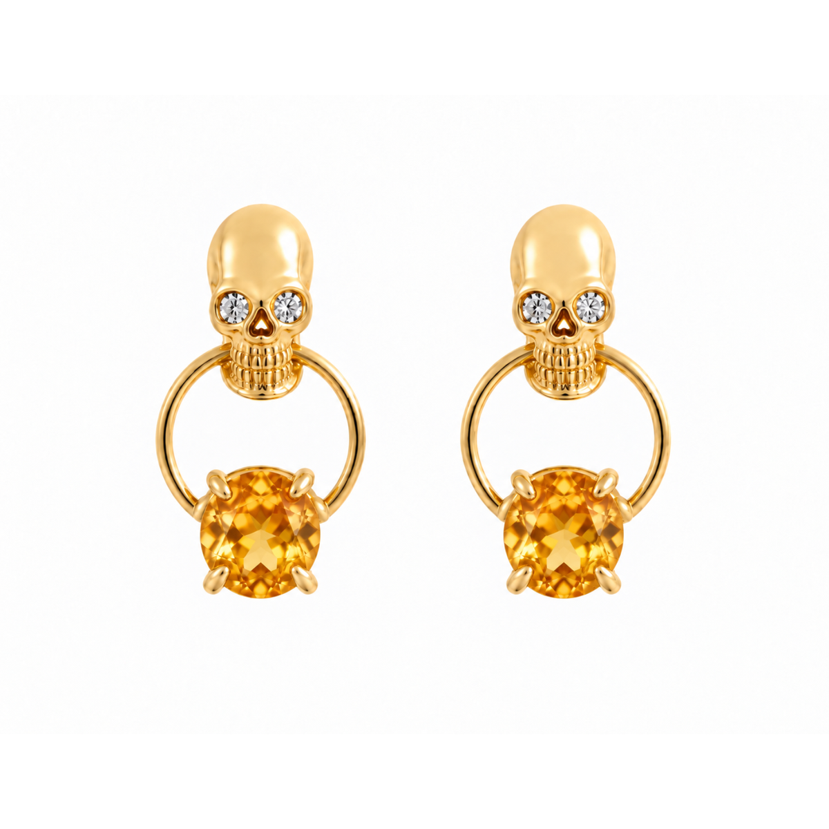 Aretes Dalam - Citrino