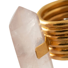 Load image into Gallery viewer, ZOE RING / PINK QUARTZ