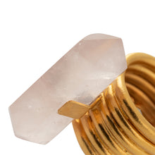 Load image into Gallery viewer, ZOE RING / PINK QUARTZ