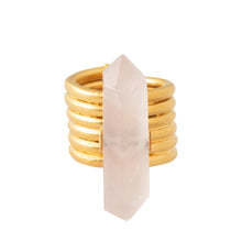 Load image into Gallery viewer, ZOE RING / PINK QUARTZ