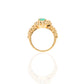 Spheres ring / Round Emerald