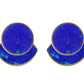 KUDA Damasco Earrings / Azurite