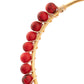 RUBY EARRINGS / CORAL