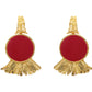 Round Ray Earrings